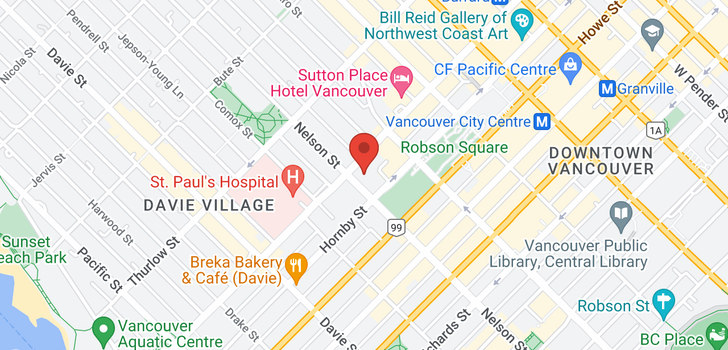 map of 910 989 NELSON STREET